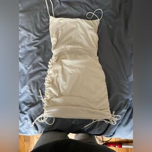 Windsor White Sparkling Dress, Size Small